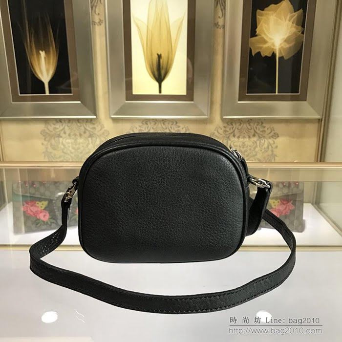 GUCCI古馳女包 新款 專櫃品質 457223 進口牛皮 黑色愛心 小號斜挎包 Gucci母子包  ydgq3469